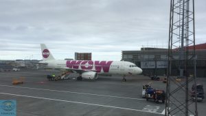 Island zur Sommer-Sonnenwende : Fluglinie WOW