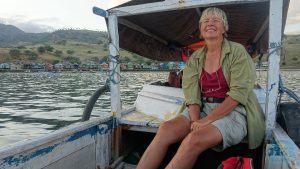 Entspannte Bootstour für Ute