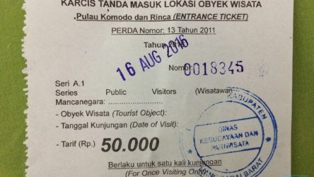 Nationalpark Eintrittskarte Teil2