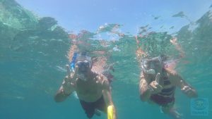 Pink Beach Schnorcheln