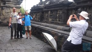 Fototermin am Borobudur Tempel