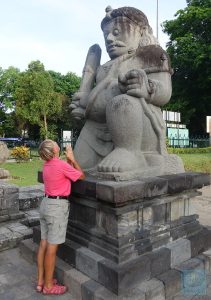 Torwächter an Prambanan Tempel
