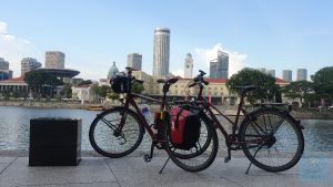 Blick auf Colonial District