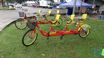 Kurioses Fahrrad entdeckt