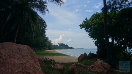 Strandidylle am Südzipfel von Malaysia