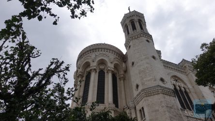 Hinteransicht der Basilika von Lyon