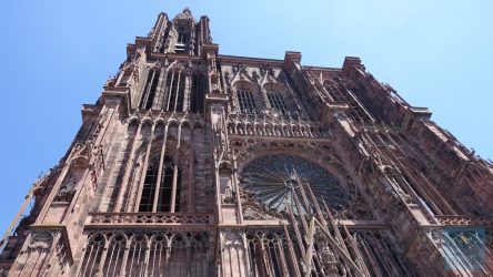 Gewaltige Straßburger Kathedrale