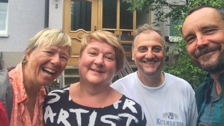 Wiedersehensfreude mit Marion und Lutze