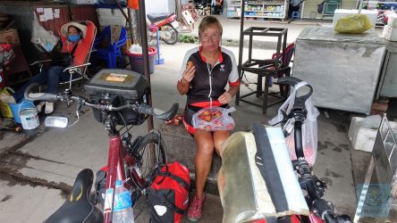 Ständig am Obst-Naschen