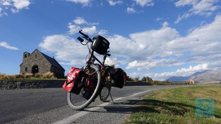 Blickfang Kirche am Lake Tekapo