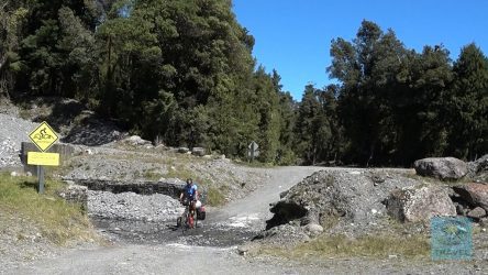 Feuchte Passagen auf dem Wilderness Trail