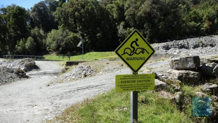 Feuchte Passagen auf dem Wilderness Trail