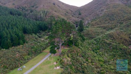 Rimutaka Cycle Trail Gipfel-Station