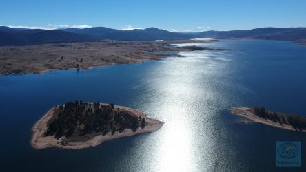 Das phantastische Blau des Lake Jindabyne