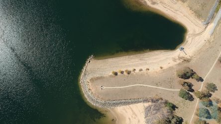 Lake Jindabyne Aussichtspunkt am Foreshore Park
