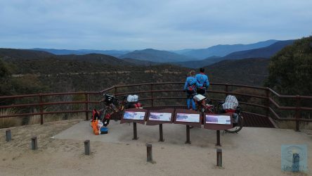 Wallice Craigie Lookout - So weit das Auge reicht war 2003 alles verbrannt