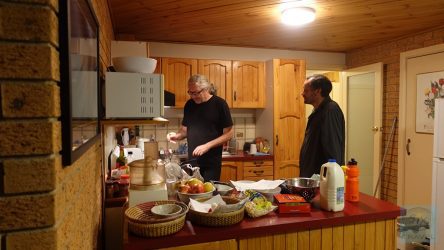 Angekommen bei Syd in Jindabyne