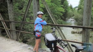 Alpenradtour - Brücke über den Kieferbach