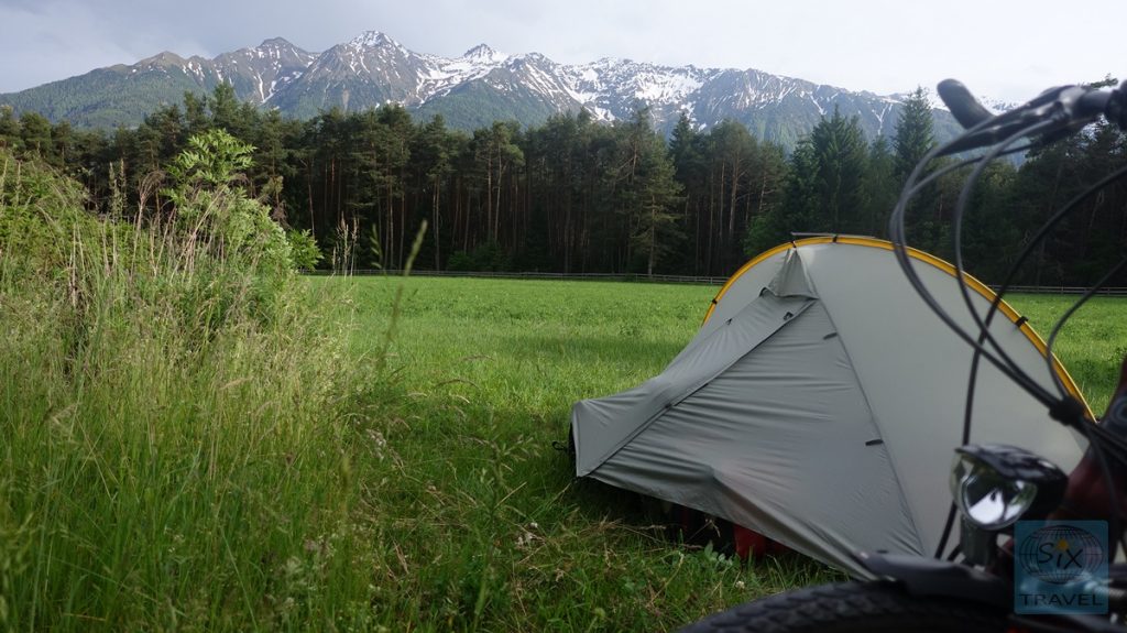 Alpenradtour - Camping auf dem Gerhardhof