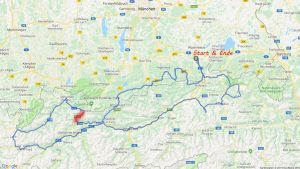 Alpenradtour - Route Fernpass