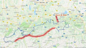 Alpenradtour - Route Innradweg