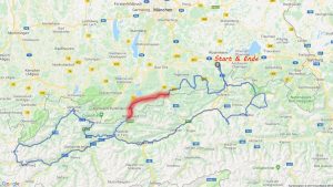 Alpentour - Route Isarradweg