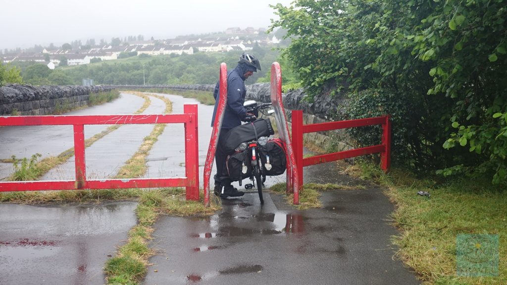 Route 8 - Mistwetter auf dem Taff Trail