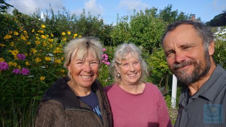 Wales Warmshowers - Abschied von Sue