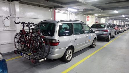 Auf der Auto-Fähre nach Dover