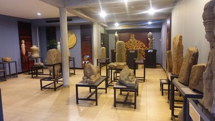 Geschichtsparks von Nord-Thailand - Si Thep - Ausstellung