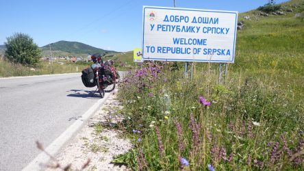 Kyrillische Schilder BiH