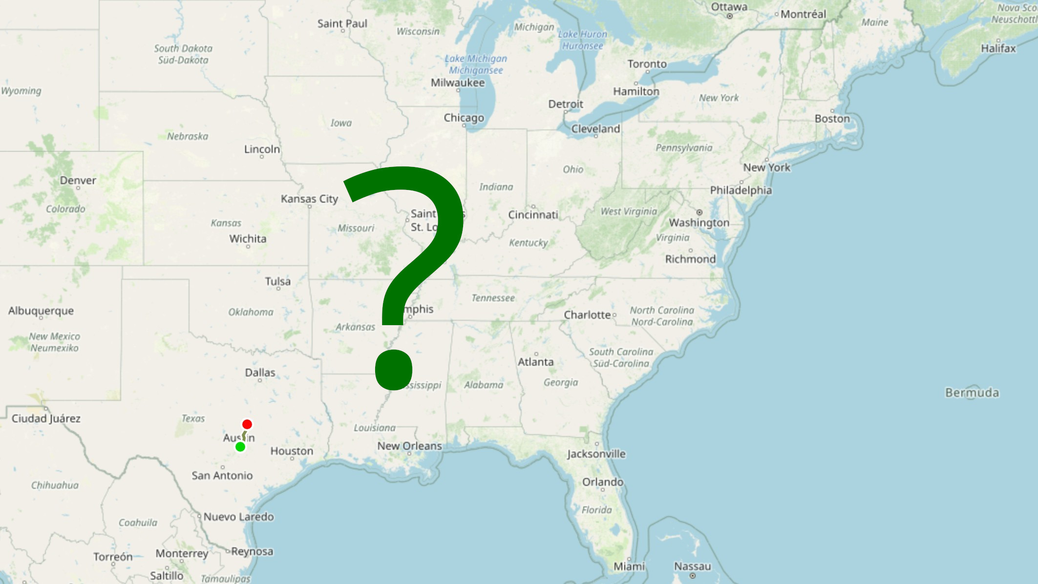 Route Fahrradreise USA 2026